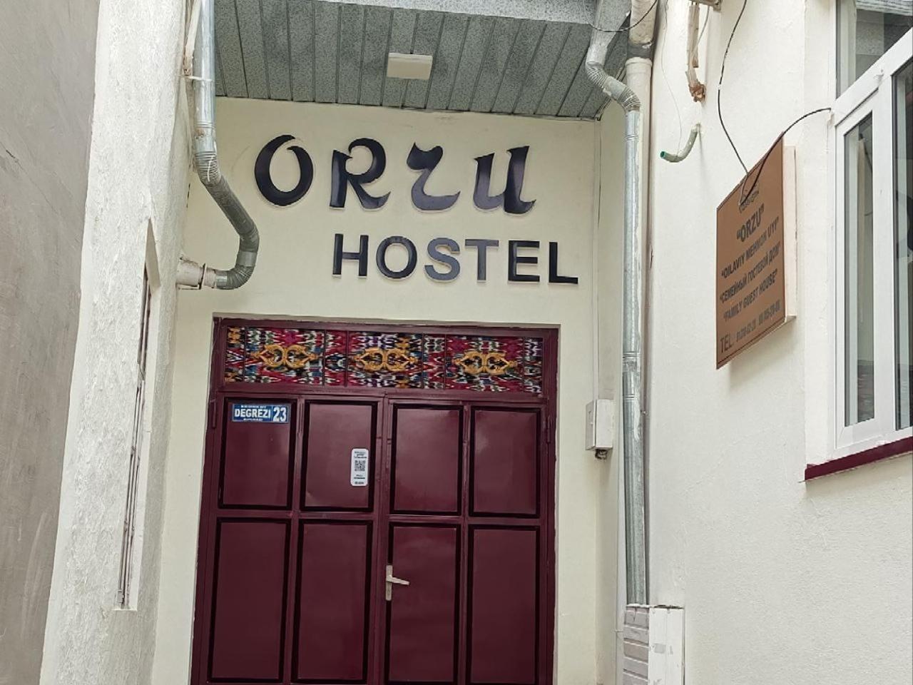 Orzu Guest House بخارى المظهر الخارجي الصورة